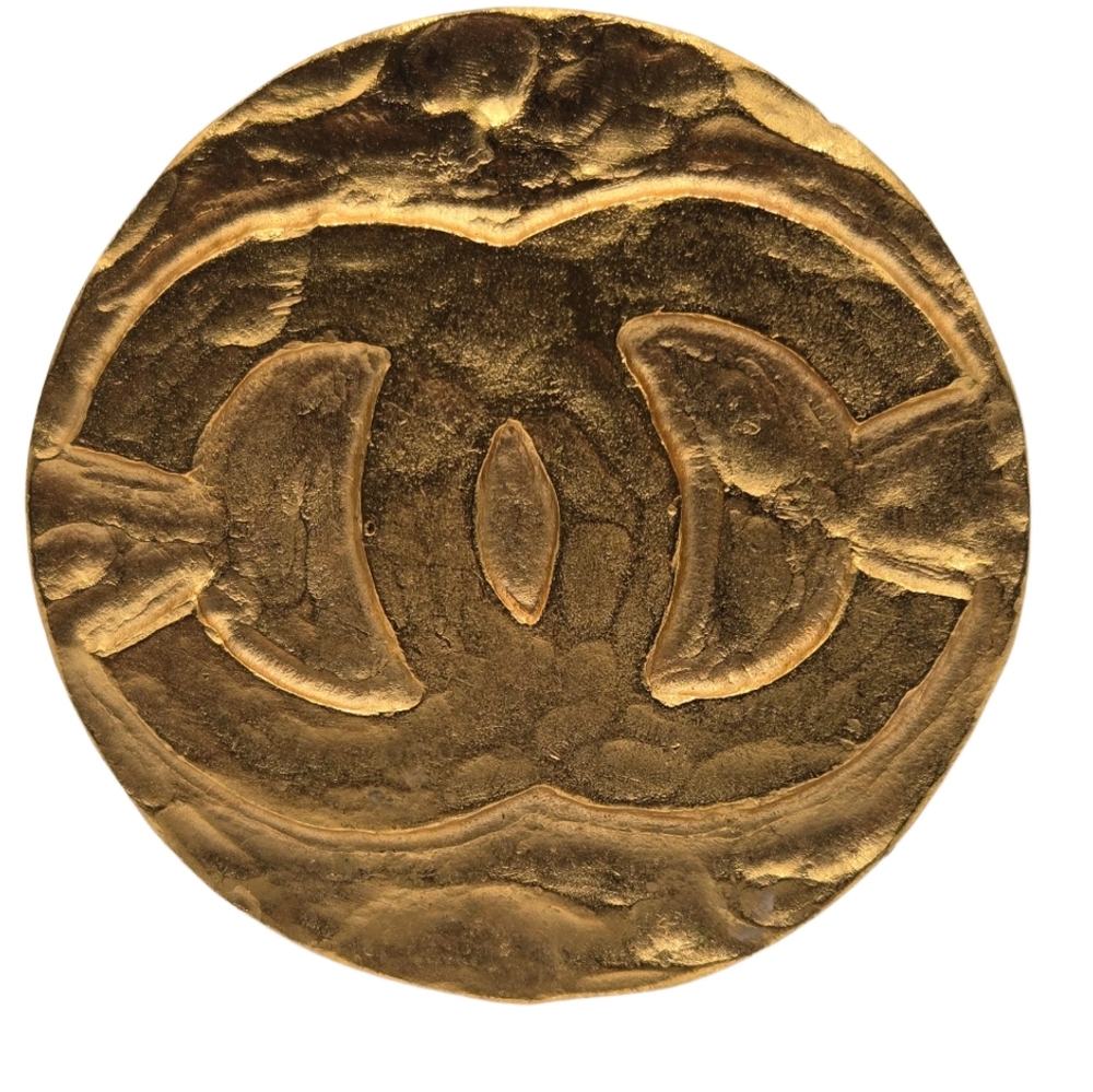 #15 Chanel 1994 Logo medallion Brooch - Picture 8 of 12